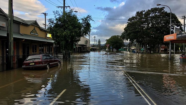 Murwillumbah flooded