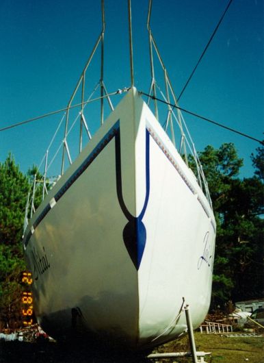 Sailing temple in 1997