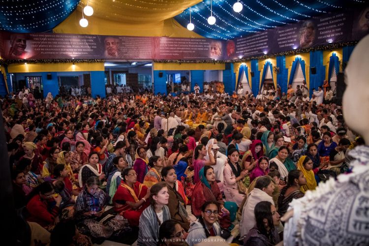 Mayapur Kirtan Mela 2019 during the Gaura Purnima festival