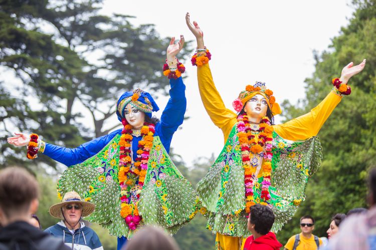 Gaura Nitai float