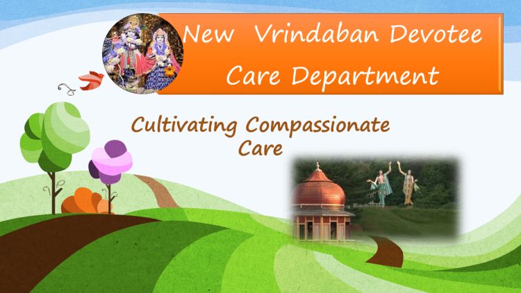 The Devotee Care Team presentation